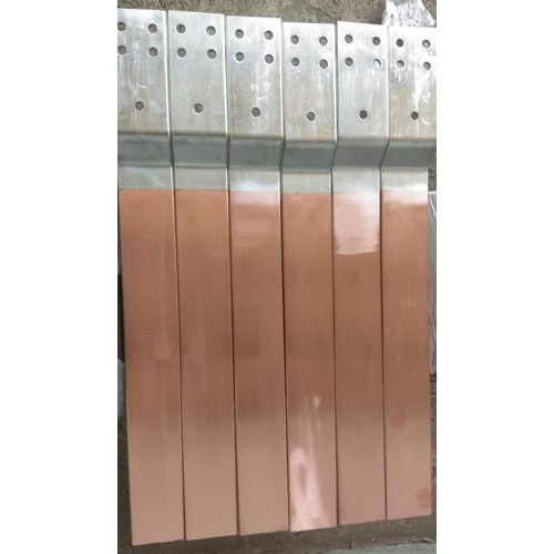 Fabricated Copper Busbars with Bend, Holes & Slotting